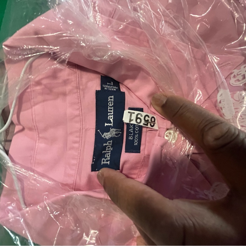 Ralph Lauren Classic Pink Blouse